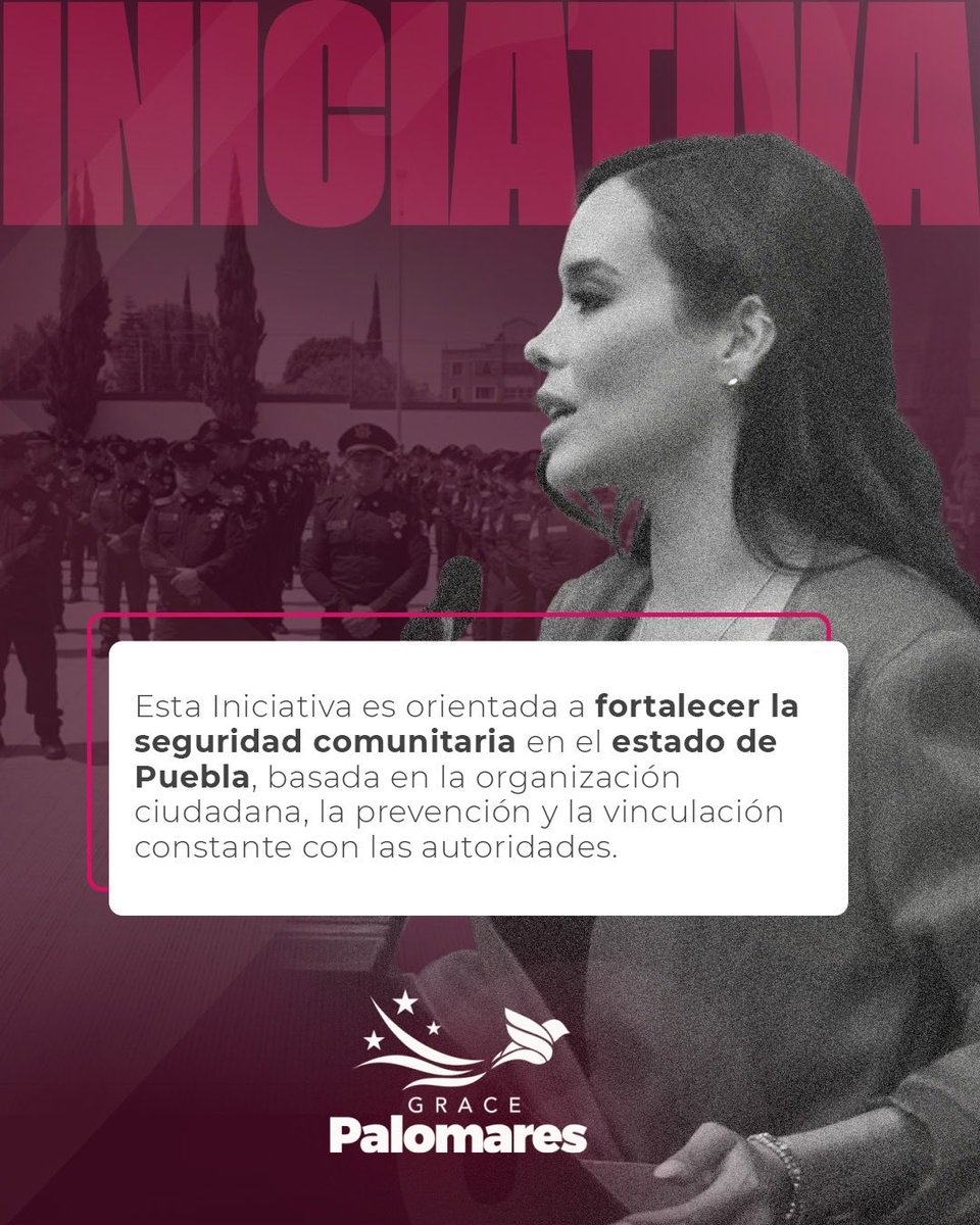 GracePalomares's tweet photo. Proteger a nuestras 👨‍👨‍👧‍👧 familias exige prevención y trabajo en equipo.

Impulso el fortalecimiento de la seguridad 🚨✔️ comunitaria en Puebla a través de la organización ciudadana y una comunicación constante con las autoridades. https://t.co/uv6S1Uyiuc