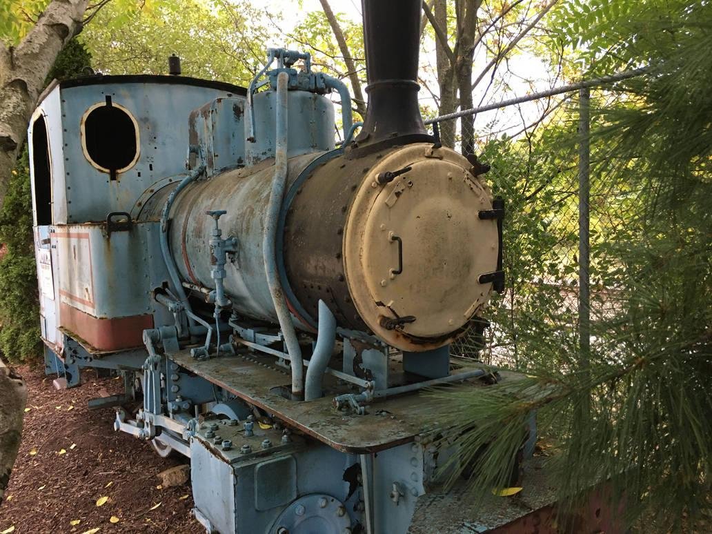 workshops_boss's tweet photo. Considering the crass "what if Thomas was one of the Nazi death camp trains" vids online, I shockingly discovered in my model project research there is factually a former Nazi steam engine brought to Ohio in the 60s that was repainted into Thomas, truth is stranger than fiction. https://t.co/XBreq7GMa1