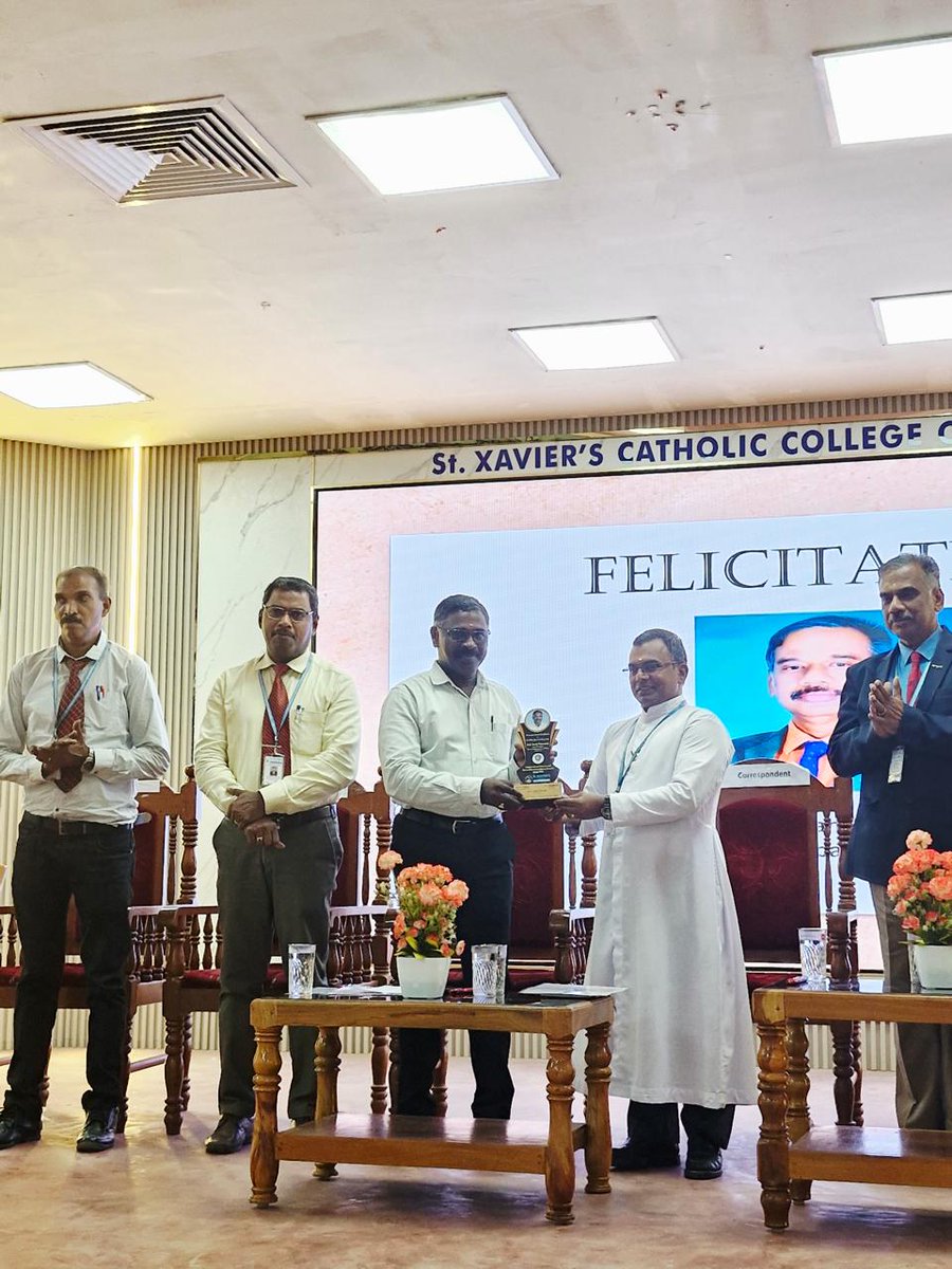 stxaviersmedia's tweet photo. St. Xavier’s Catholic College of Engineering (SXCCE), Nagercoil, organized the SHAX Installation Programme 2026–2027, welcoming the newly elected office bearers. The programme featured an inspiring address by Chief Guest Dr. G. Rexin Thusnavis.
#SXCCE #SHAX #StudentActivities https://t.co/M3acvg6R6N