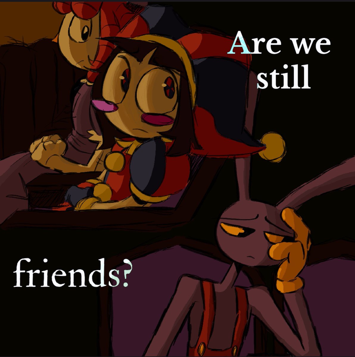 yupiiariv's tweet photo. 15 - "Are we still friends?" #funbuntober26 #funnybunny https://t.co/POKmt356Oz