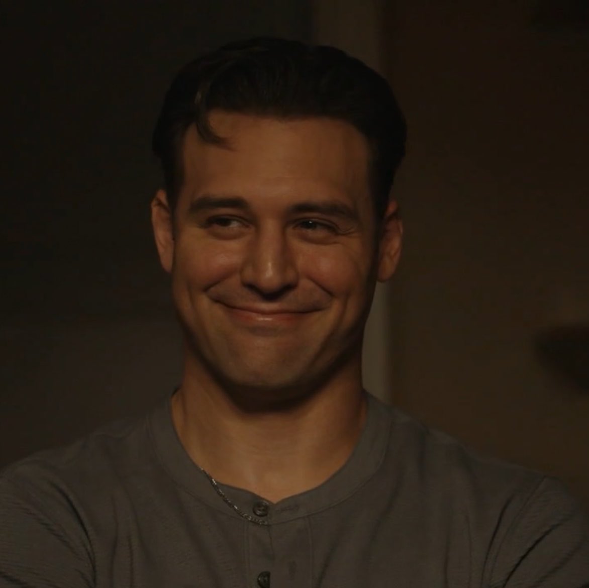 buckitallup's tweet photo. chris saying he wants to give theo a race car and buck and eddie’s fond faces :( they’re a family your honour https://t.co/AjSIVsPSQe