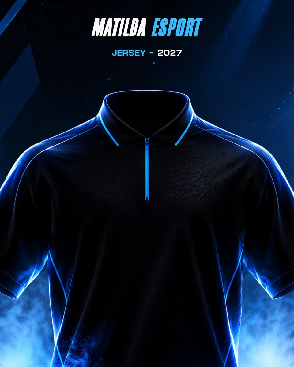 matildaesport's tweet photo. 🔥 MATILDA ESPORT JERSEY 2027 — COMING SOON

เตรียมพบกับ Jersey 2027 จาก Matilda Esport 💙 ดีไซน์ใหม่ พร้อมเปิดตัวเร็ว ๆ นี้

NEW SEASON. NEW LOOK. NEW ERA. ⚡

#MATILDAESPORT #JERSEY2027 #COMINGSOON #ESPORTS https://t.co/xrhoa6CecS
