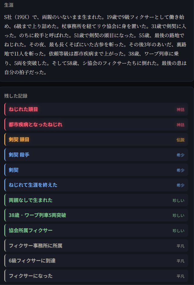 yumeshivrc's tweet photo. ねじれた頭目 https://t.co/iTOnU2C8AO