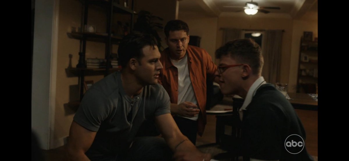 buckitallup's tweet photo. BOTH BUCK AND EDDIE IMMEDIATELY RUNNING TO CHRIS WHEN HE FALLS THOSE ARE HIS TWO DADS 😭😭😭 https://t.co/3WehOwfuME