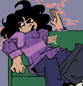 SpadezDotEXE's tweet photo. sarah needlemouse is still such a cutie patootie.... awwww aw. hi sarah. hello my favorite lesbian in all of exe fiction.... https://t.co/QOM4dRzDqr