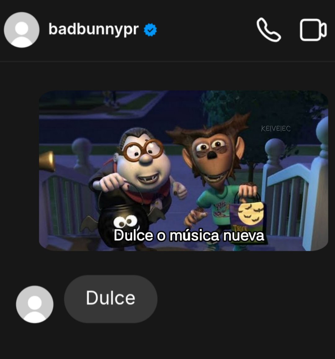 keiveiec's tweet photo. Dulce o música nueva Benito? https://t.co/b1yfUshdXT