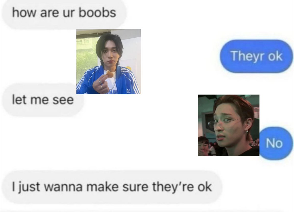 itakteez's tweet photo. real #oyaho conversation that 100% happened https://t.co/vDnDeYDlze
