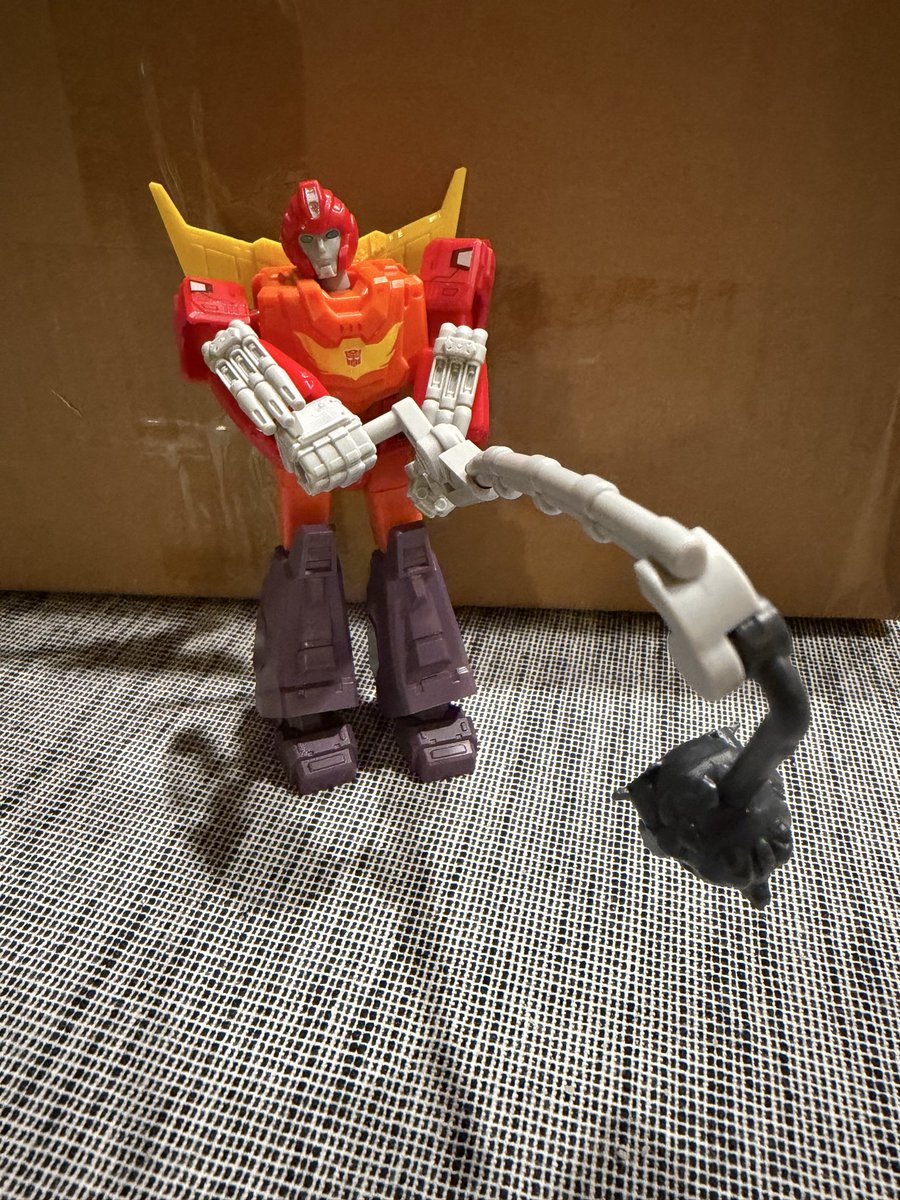 kokorafeesh's tweet photo. I got Hot Rod!!!!!! In a blind box!!!! He is fishing!!!! https://t.co/AqEh2jgyAi