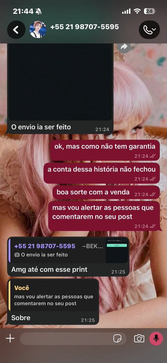 htkthvogue's tweet photo. 🚨 ATENÇÃO! ALERTA DE GOLPE! 🚨

Gente, muita atenção! Várias pessoas estão comentando na publicação dessa pessoa em busca de ingressos, mas ela está se aproveitando justamente desses comentários para aplicar golpes!

CUIDADO COM QUEM VOCÊS ESTÃO NEGOCIANDO! Sei que todo mundo está na correria e no desespero para conseguir um ingresso, mas não deixem a ansiedade fazer vocês caírem em golpes.

Verifiquem muito bem quem está vendendo, peçam provas e não façam pagamentos sem ter certeza da procedência. Tem muita gente mal-intencionada se aproveitando da situação!

Compartilhem para que mais pessoas não caiam nessa!