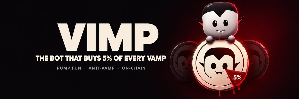 Vimpfun's tweet photo. Vamp a coin that just bonded?

We own 5% of you. https://t.co/67yeNisS2D