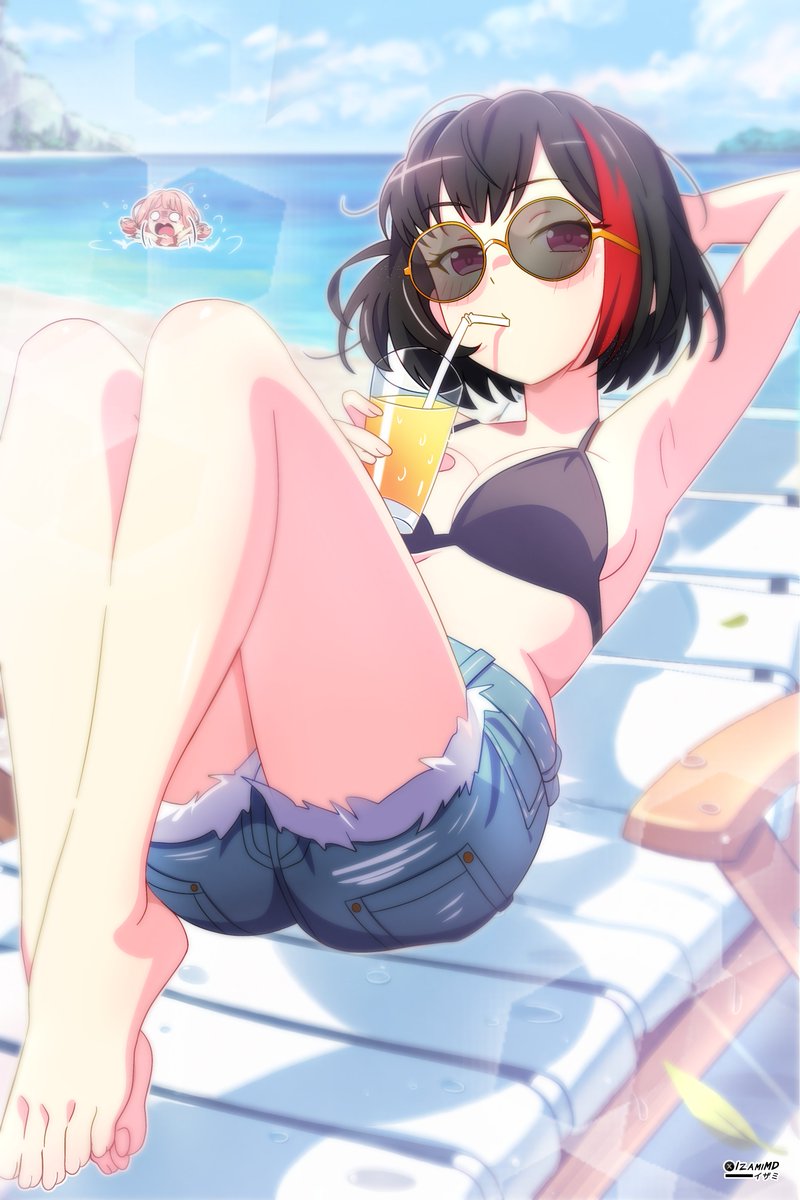 izami_md's tweet photo. Mitake Ran beach day 🌊
Other version: https://t.co/KJlGFaVE30 https://t.co/DRLO7nHcUb