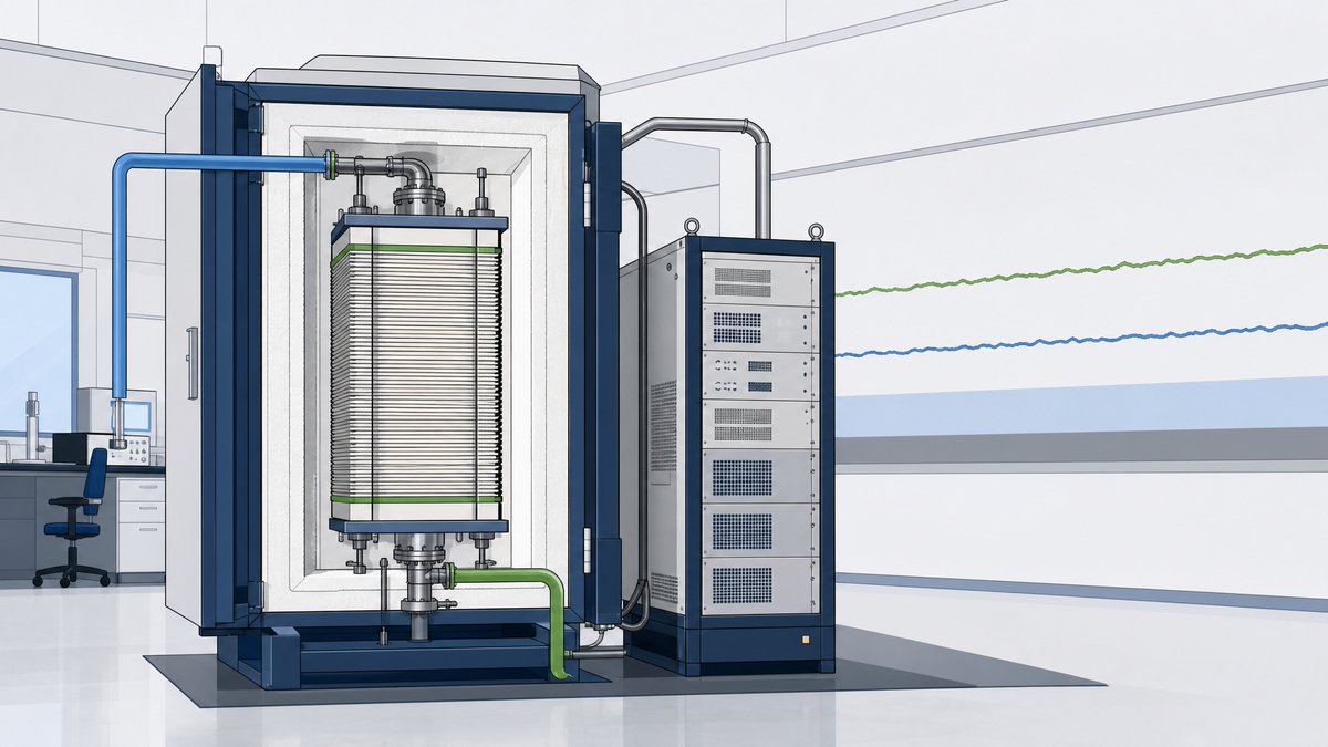 FuelCellWeekly's tweet photo. 【デンマークDynElectroなどが、伊SolydEra製70セルSOECスタックで25,000時間(約2.9年)の連続運転を達成】
独自のAC:DC運転により、安定化後の劣化率は0.05%/1,000hで、EUの2030年目標の1/10に。
DynElectro プレスリリース
https://t.co/C0ihnT0CN7
#SOEC #水素 https://t.co/kJSyelfJoC