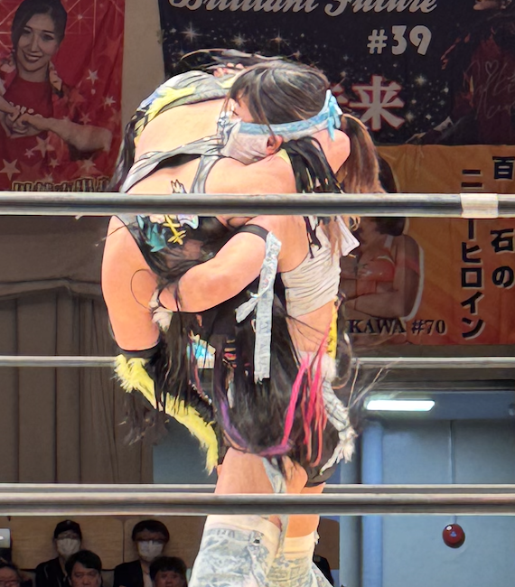 StrollCam's tweet photo. MARIGOLD SHINING ATTACK – TAG 14
2026.6.20 – Korakuen Hall

The Lady AI 🌐

#ザ・レディAI #Marigold #マリーゴールド #後楽園ホール https://t.co/pBof8nt6Fx