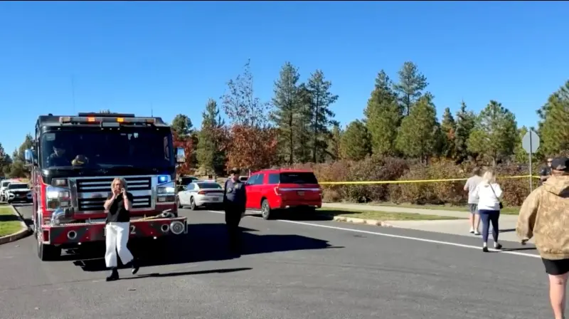 MarioNawfal's tweet photo. 🚨🇺🇸 A random bystander took down the Oregon school shooter in under three minutes... in a district that BANS guns on campus

Three minutes. That's how long it took police to reach Silver Rail Elementary in Bend after a teenager with a long gun walked in, and by the time they got there he was already dead on the floor, killed by a civilian nobody has named yet.

He'd already murdered a 5-year-old, an 8-year-old, an 11-year-old and their teacher. 

A 7-year-old and a 54-year-old teacher are fighting for their lives tonight.

Here's the part the lawyers are going to fight over. 

Bend's school district banned every firearm on its property in 2022, permit holders included, and state law says a gun on campus has to be unloaded and locked in a car.

Police won't say where the bystander was standing or whether he was supposed to have a gun at all.

So the system said no guns, the killer brought one anyway, and the only thing that stopped him was someone who may have also broken the rule.

Whatever the circumstances, the person is a HERO.

Source: New York Post / Writer: Daniel