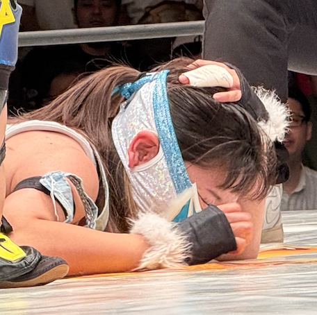 StrollCam's tweet photo. MARIGOLD SHINING ATTACK – TAG 14
2026.6.20 – Korakuen Hall

The Lady AI 🌐

#ザ・レディAI #Marigold #マリーゴールド #後楽園ホール https://t.co/pBof8nt6Fx