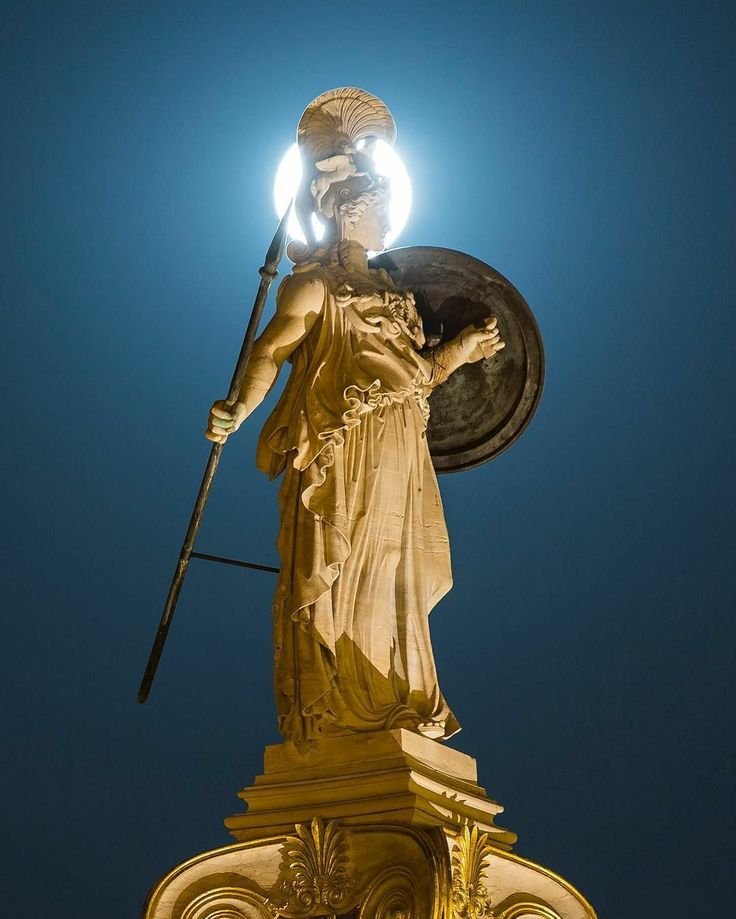 SacredWestOG's tweet photo. Athena. I honor the Olympians, but I’m particularly devoted to her.

Khaire, Pallas Athena! 🦉 https://t.co/bWsZQrN59S