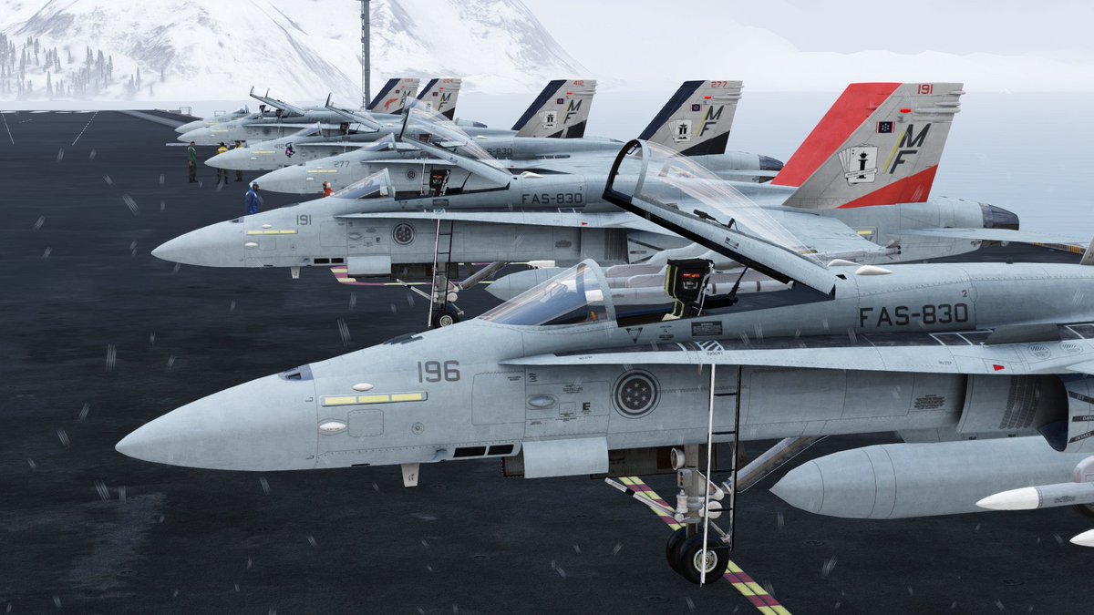 Matt111GC's tweet photo. Updated Wings of Theve mod.

- Fix silly mistakes with hornet liveries
- Filled out correct Queen roster.
- Replaced most emblems with cleaner higher res versions.
- New F-16C Liveries
- mod soft dependency based.

plan to slowly grow livery and ac selection.
#arma3 #acecombat https://t.co/eYY91ycImM