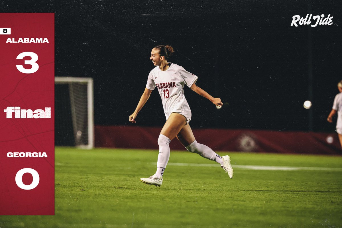 UA_Athletics's tweet photo. Shut OUT and Shut DOWN 💪

#RollTide | @AlabamaSoccer https://t.co/EHTR0ZK024