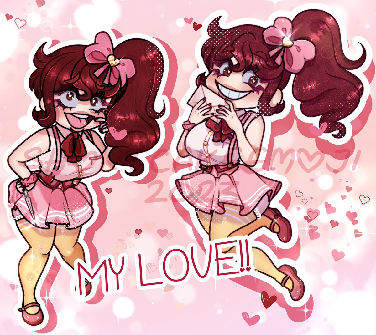 shortcakeemoji's tweet photo. (repost)
MY LOVE!!!!
#bowchan #yourstrulywebcomic https://t.co/oM379IDQhX