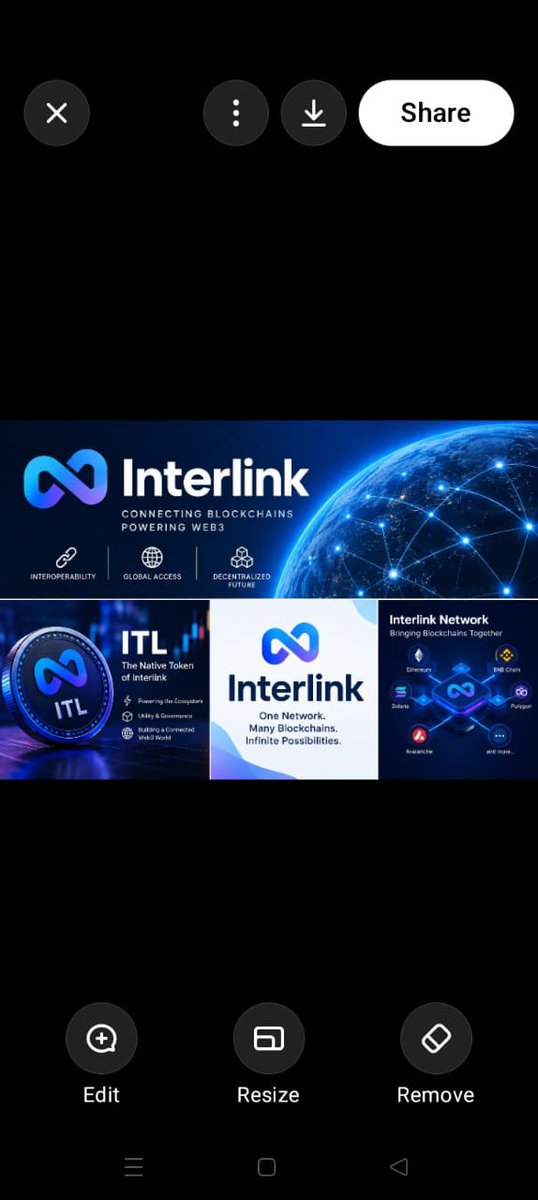 chimmineni54835's tweet photo. project focused on verifying real human users and distributing digital assets through its mobile app.
🔔 1. Latest News
10 million verified users: InterLink Labs announced this milestone in September
#interlink #itlg #ltl #ambassidor #web3 https://t.co/TSAyAsSqWQ