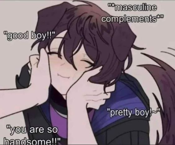 E_The_Goober's tweet photo. Abel's been a good boy, right?

He hopes he's been.. he wants to be praised today.

If someone called him a good boy right now, Abel would probably melt on the spot.

#erp #nsfwrp #lewdrp #openrp https://t.co/ysZJ1iYXqz