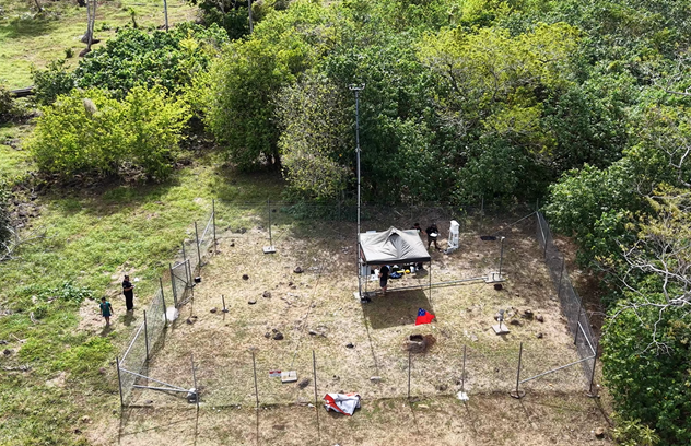 SprepChannel's tweet photo. 🌦️ Samoa Met Service, with Earth Sciences NZ support, is refurbishing #AutomaticWeatherStations at four sites to strengthen #Weather observations and #EarlyWarnings under SPREP’s #WeatherReadyPacific Programme: Afiamalu, Nu’u, Nafanua (SROS) and Saoluafata. https://t.co/KoR5FTcqCv