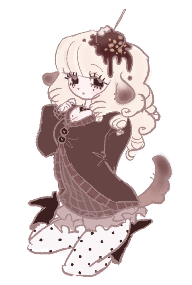 ch3cake's tweet photo. i like drawing in this style lately https://t.co/TYVfyFiXQO
