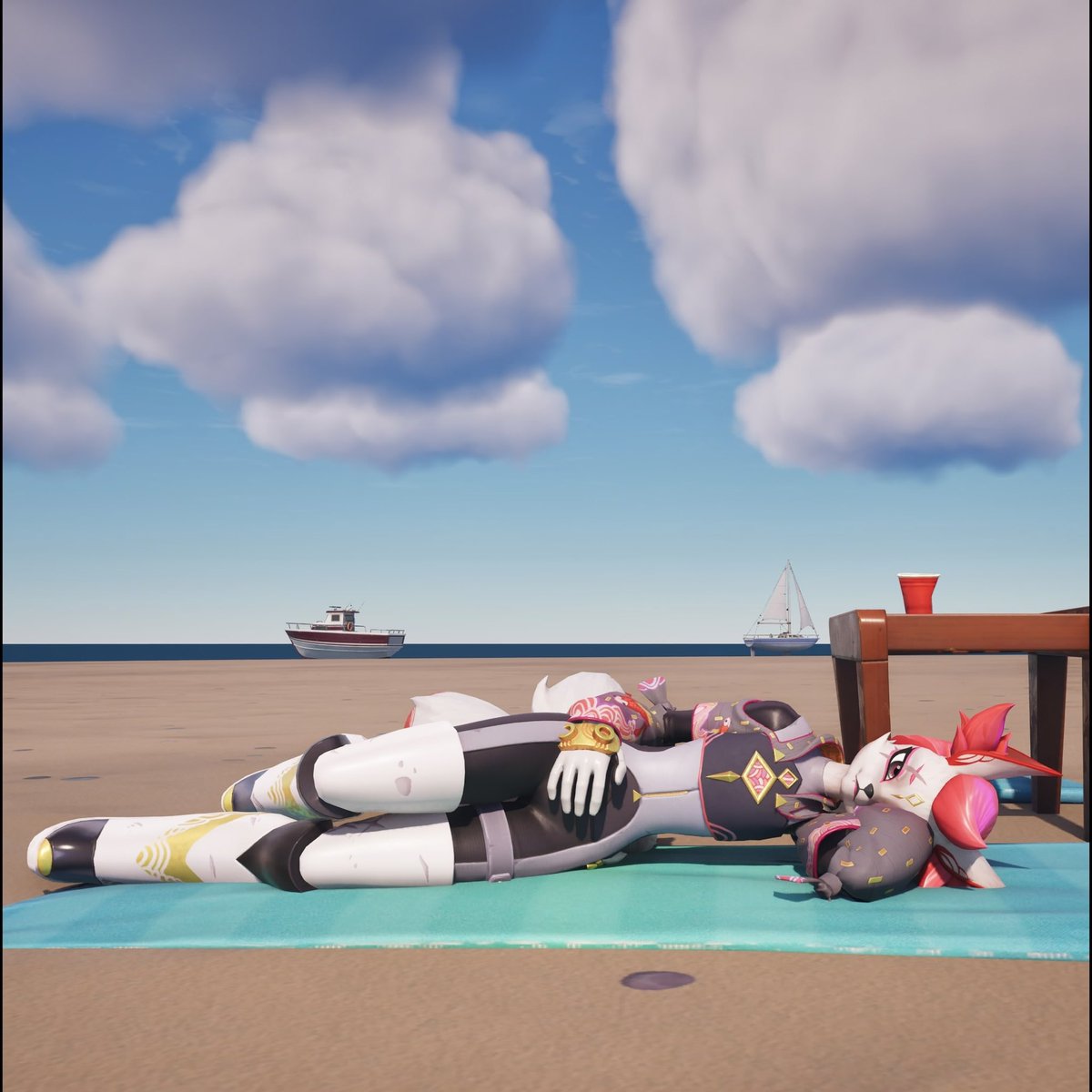 ZachTheFox's tweet photo. I took some more pictures of the girlie #kimiko #kimikofivetails #fortnite https://t.co/976VCoXQBD