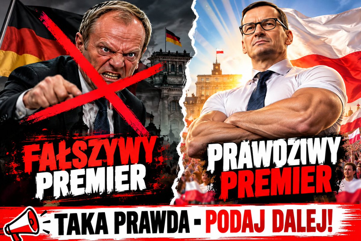 wladziu_bialy's tweet photo. Morawiecki to był prawdziwy premier który wzmacniał Polskę. Za niego żyło się lepiej i ceny były niższe.

Donald Tusk to popierdółka nie premier. 

Wracaj do 🇩🇪 i skończ szkodzić Polsce. Mówię to jako patriota i nauczyciel i takich wartości nauczam dzieci i się tego nie wstydzę. https://t.co/3etGcTbL1h