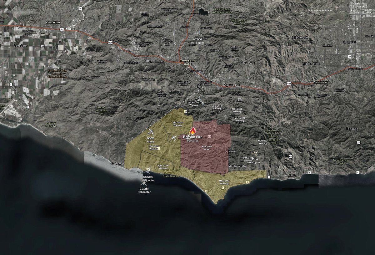 rodriQuez's tweet photo. #BrysonFire
Start Date/Time: 2026-10-15
Location: Near Encinal Canyon Road, Malibu https://t.co/kaeQkS645X