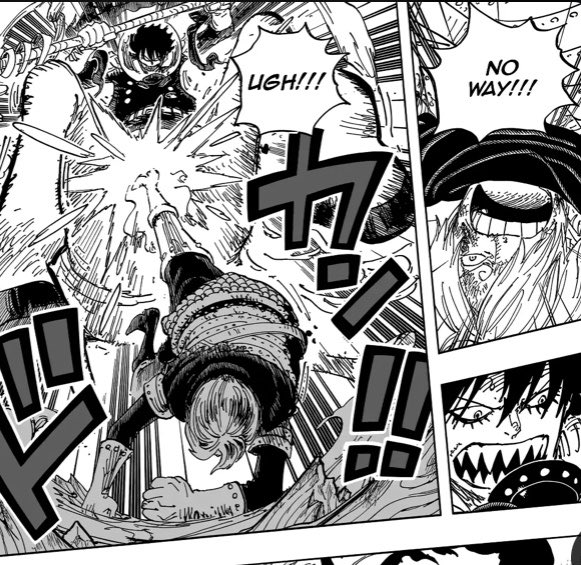 SANJIPHIM's tweet photo. this is so funny killingham thought sanji was begging him to stop when in reality my goat was hallucinating therapy 😭 #Onepiece1196 https://t.co/KNK3pjFoZP