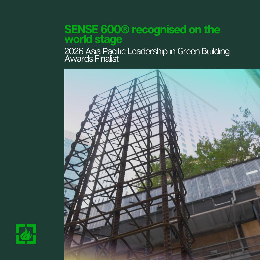 InfraBuild_Aust's tweet photo. More global recognition for InfraBuild's SENSE 600®

We're proud to be named a finalist in the 2026 World Green Building Council Asia Pacific ‘Leadership in Green Building’ Awards, after being nominated by the Green Building Council of Australia. https://t.co/soLdhluLTi