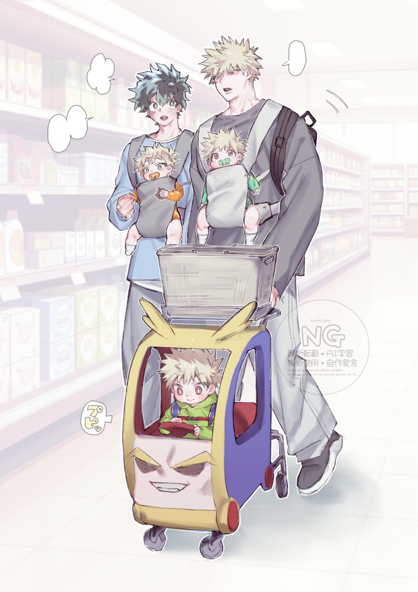 mofu_3ktdk's tweet photo. 勝デ ∥ お買い物 (お子捏造) https://t.co/BwZHVsHg3U