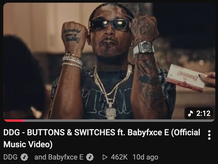 ventureki's tweet photo. #BUTTONSANDSWITCHES is almost at 500K views and #SCRUBDAGROUND is closing in on 300K views!
Every stream, every view, every share counts. Run both videos up, put your people on, and letβs get these numbers where they need to be! π
500K for BUTTONS & SWITCHES. 300K for SCRUB DA GROUND. LETβS MAKE IT HAPPEN! π₯
Button & Switches: https://t.co/353W23o8ug
Scrub Da Ground: https://t.co/QXq47lHtbk
BUY/STREAM THE ALBUM:
https://t.co/28xlUygz5g
#DDG #HitathonDELUXE