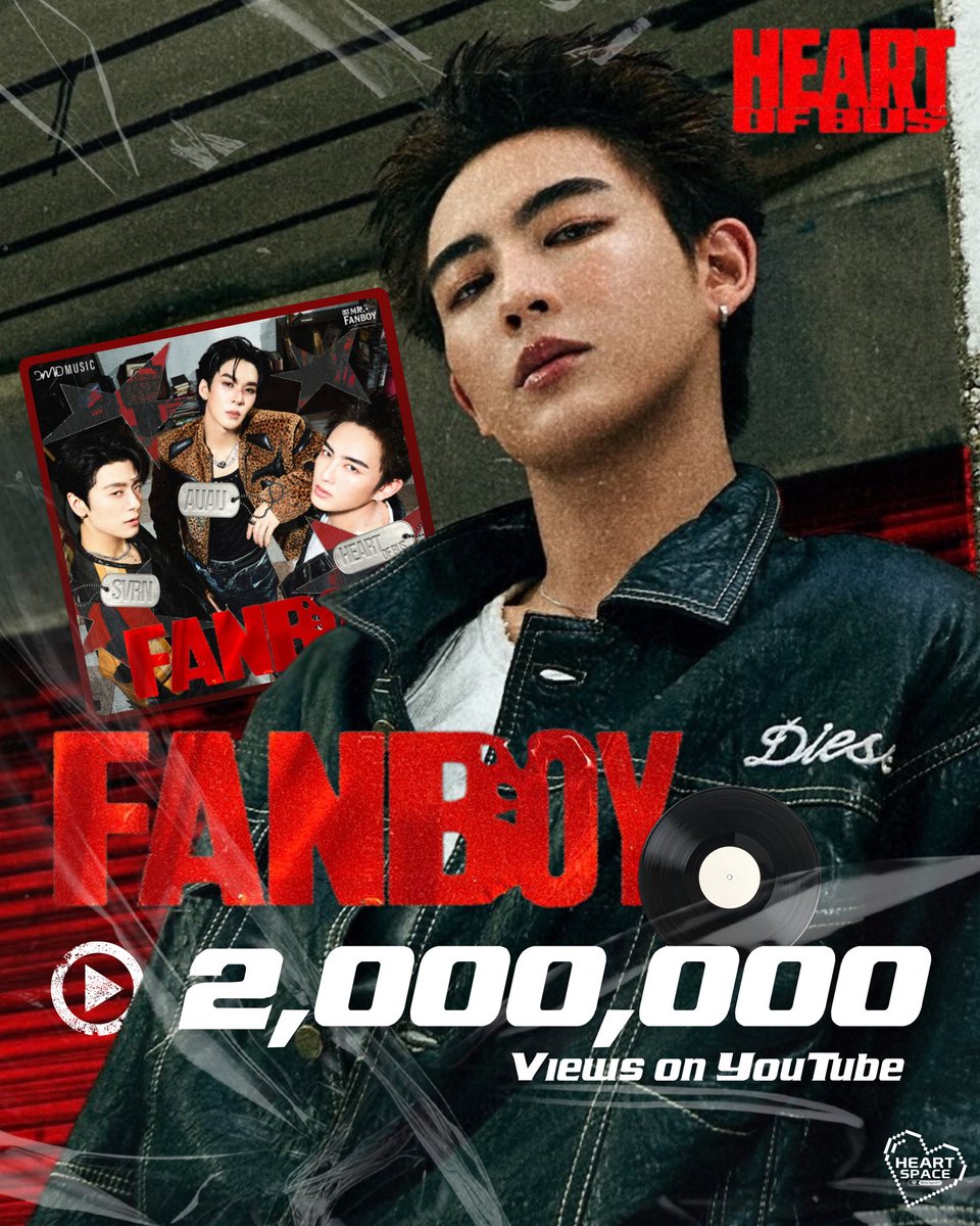 HeartspaceTH's tweet photo. [💪🏻❤️‍🔥]

— #FANBOYByASH
#HEARTchuthiwat

“ I’m just a fanboy. ” กันมาครบ 2,000,000 views แล้วนะ 👀✨
แรงดีไม่มีตกกันจริง ๆ แบบนี้ 3M มาแน่ อย่าลืมมาบูส ๆ เอนเนอร์จี้ให้มีแรงเหมือนแฟนบอยกันนะ 👊🏻
ขอบคุณทุกการรับฟังและการรับชมมาก ๆ เลยนะค้าบ ~

HEART OF BUS 

🔗 : https://t.co/Bt9Lu4Xpl8

#BUSbecauseofyouishine