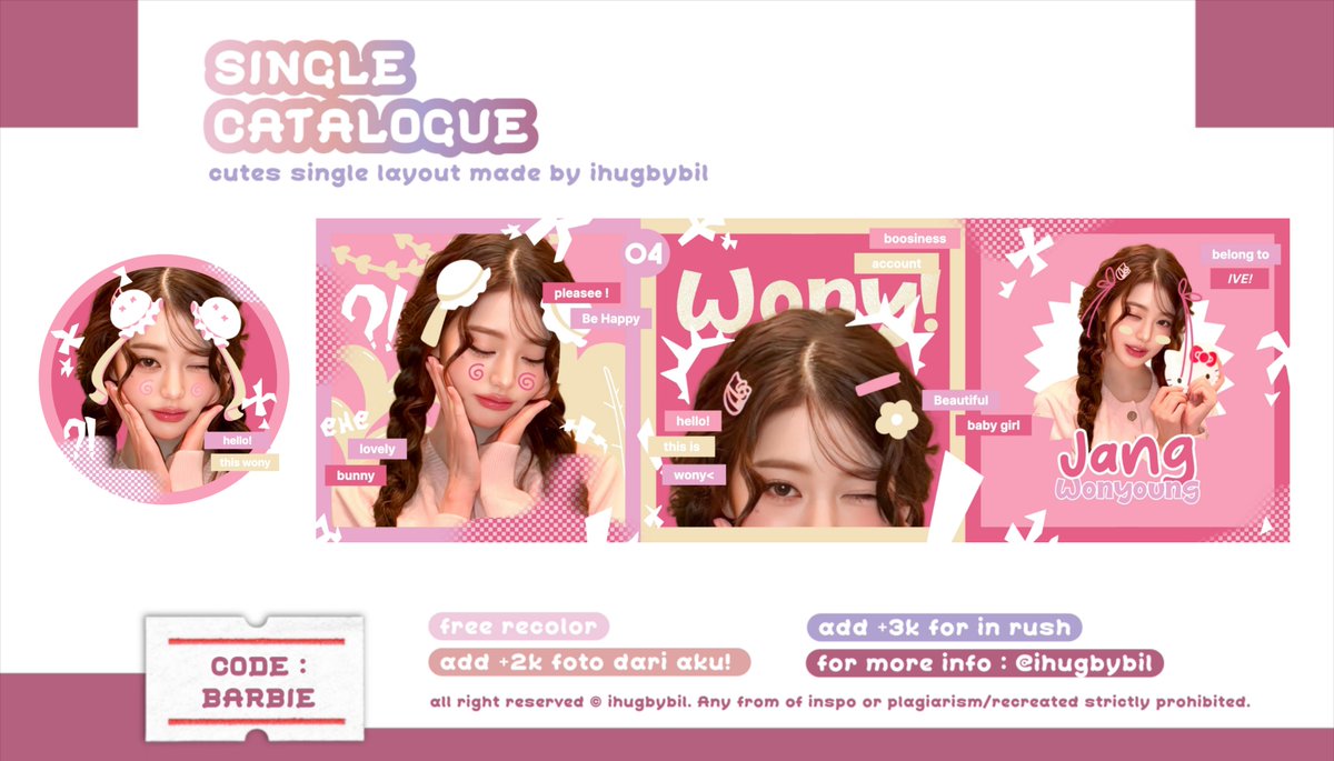 ihugbybil's tweet photo. tiba-tiba kangen mengedit deh hiks. . 

manteman adakah yang bersedia menjadi model kinci dua catalog best seller ku?🥺

boleh drop foto best kamuu dan copal nyaa yaaa, dan sebut mauu code apaa! nanti dikirim lewat DM jangan lupa di check bub💖
#zonauangㅤ https://t.co/cMakjKTbQ1