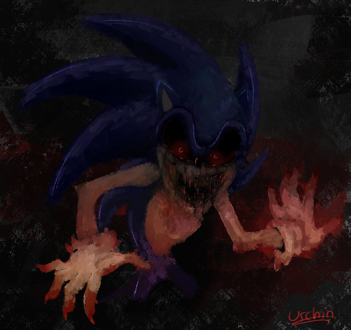 deepcolors_'s tweet photo. Halloween special art 🔪

#art #sonicexe #halloween https://t.co/9MmBJ4aBKQ