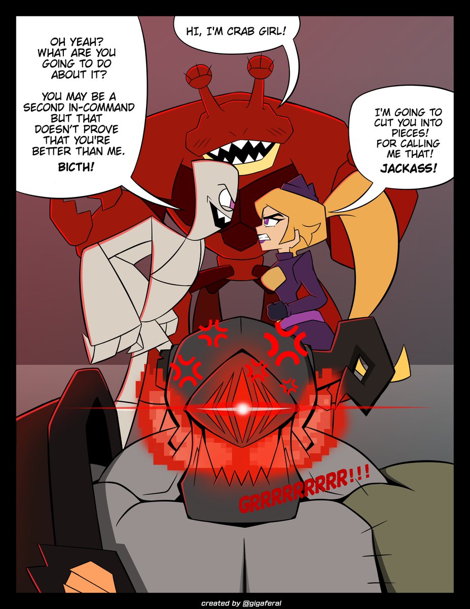 Gigaferal's tweet photo. Normal day at Syntax (Comic)
Page 1 to page 4
#gameoverse #syntax https://t.co/nLEdy5I2lG