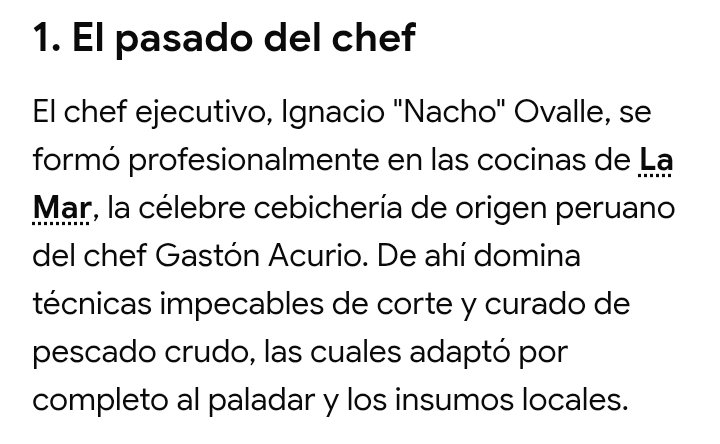 AAlex55636's tweet photo. @iccete4 Algunas de esas fotos son del restaurante Osaka en Santiago(franquicia Peruana), otras de Maido(Perú) y otras del restaurante La Calma(Chileno), el chef de este último se ha formado en Perú con Gastón Acurio(chef Peruano). Te has columpiado un poco jjj https://t.co/KEmdwPYss9
