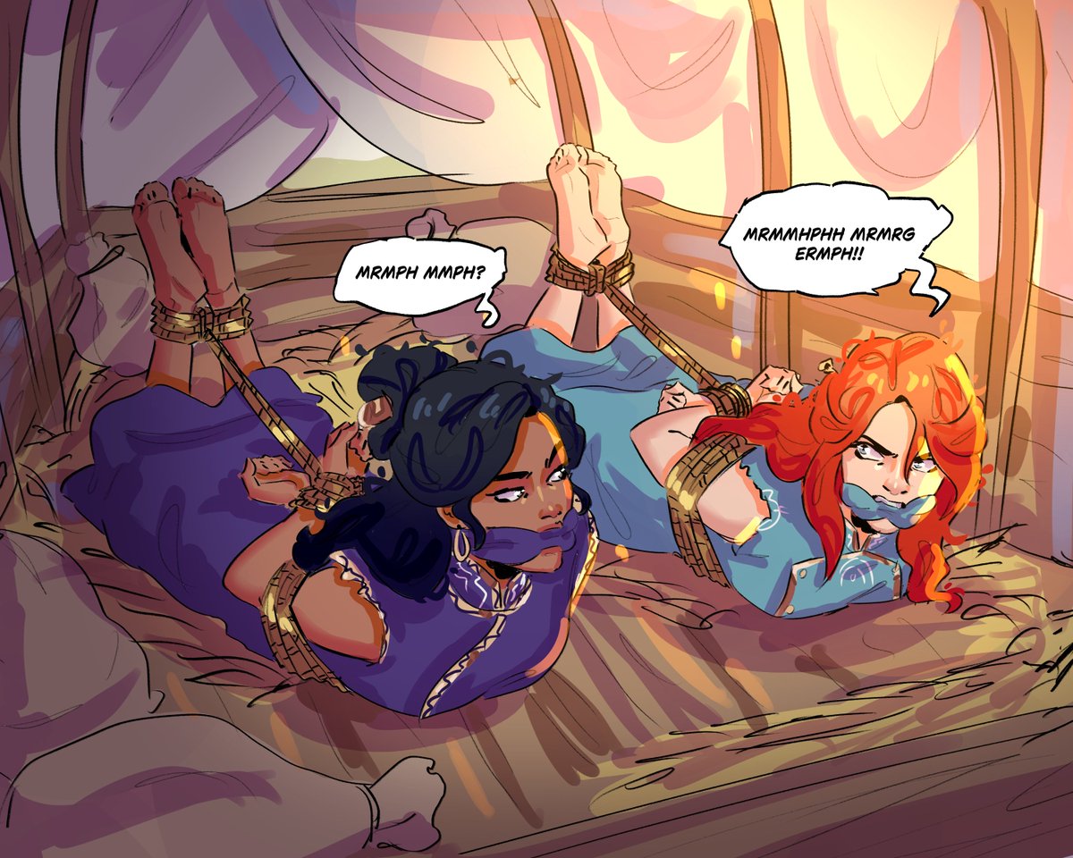 toasterdoesart's tweet photo. Thanks you to StonewardB4 on DA for commissioning this piece of Jasnah and Shallan from the Stormlight Archives! Never read them myself, but I love these designs! https://t.co/kYhPqrH4Ya