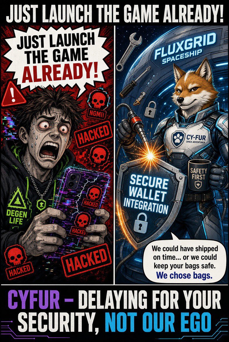iamhafor's tweet photo. OTHER PROJECTS: “Just post your meme”
CYFUR: “Make the universe laugh… and get paid” 🏆
When the community becomes the champions and the Space Adventurer stands tall.
This is what real Meme Wars energy looks like.

@CyFurCoin
@preciousprime07 

#CYFUR #CyFurCoin #Solana https://t.co/djBFVlOgMT