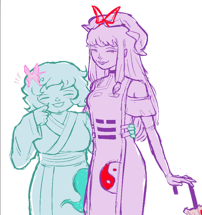 nautist_'s tweet photo. ohmigosh . thank u for all the new follows and for indulging in what is essentially a byproduct of my obsession with crossing touhou over with every other interest i have it makes me rlly happy🥹heres some extras ive got while i try to relearn mspfaing + recollect my old assets https://t.co/StiNzjlirm