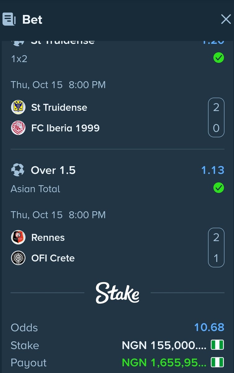 sportingking365's tweet photo. 10 &amp; 3 ODDS WON 🏆

₦1.6M &amp; ₦1.1M BOOMGRATULATIONS  🍏🍏🍏 https://t.co/tEHTfADmDm
