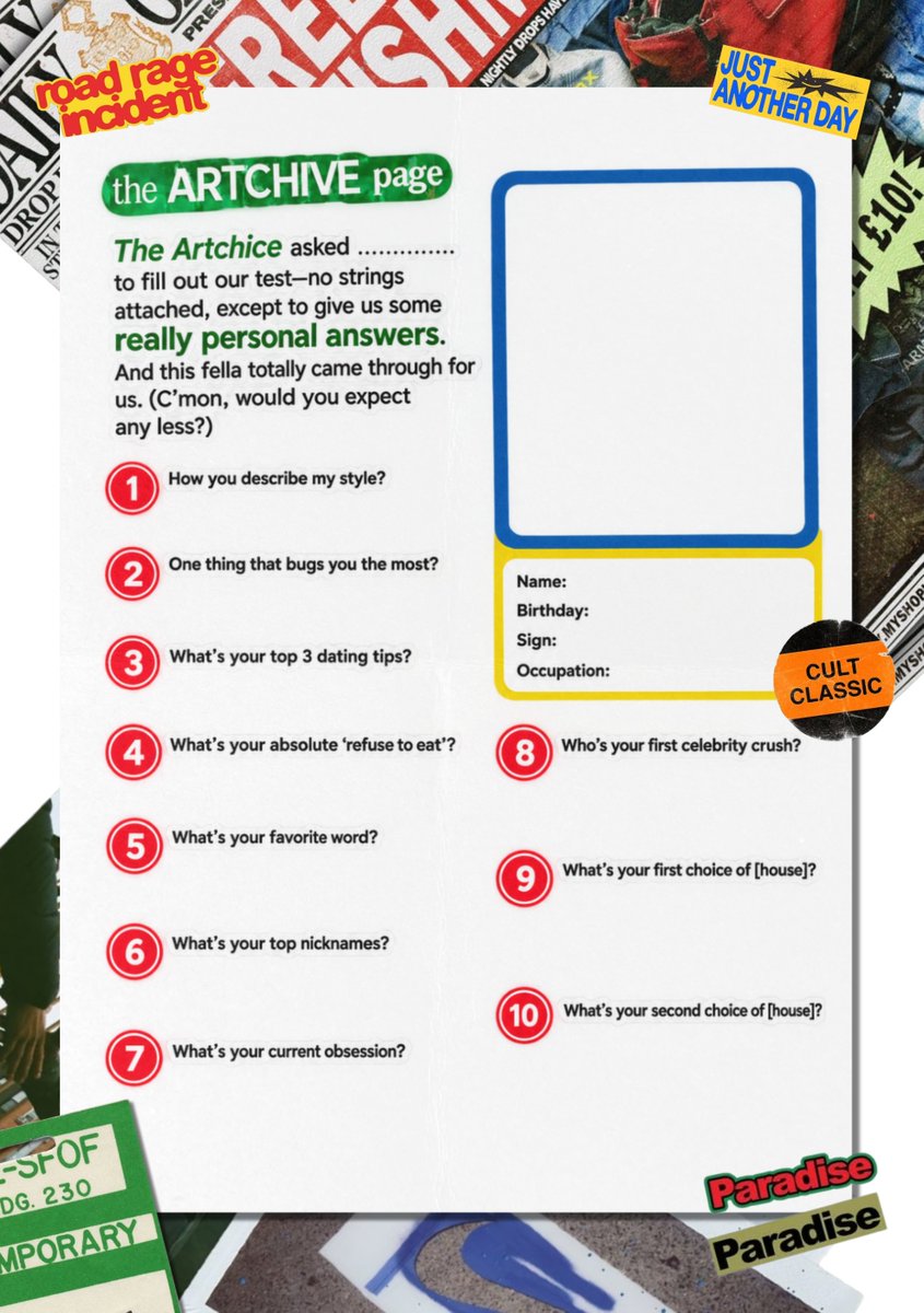 ARTCHIVEagc's tweet photo. ⠀

𝗪𝗵𝗮𝘁 𝘁𝗼 𝗗𝗼:

Setiap member harus mengisi template sesuai kreativitas masing-masing yang sudah disedikan. Setelah mengisi template interview, member harus mengumpulkan pada lapak yang telah disediakan.

⠀ https://t.co/Rz5oNypMNP