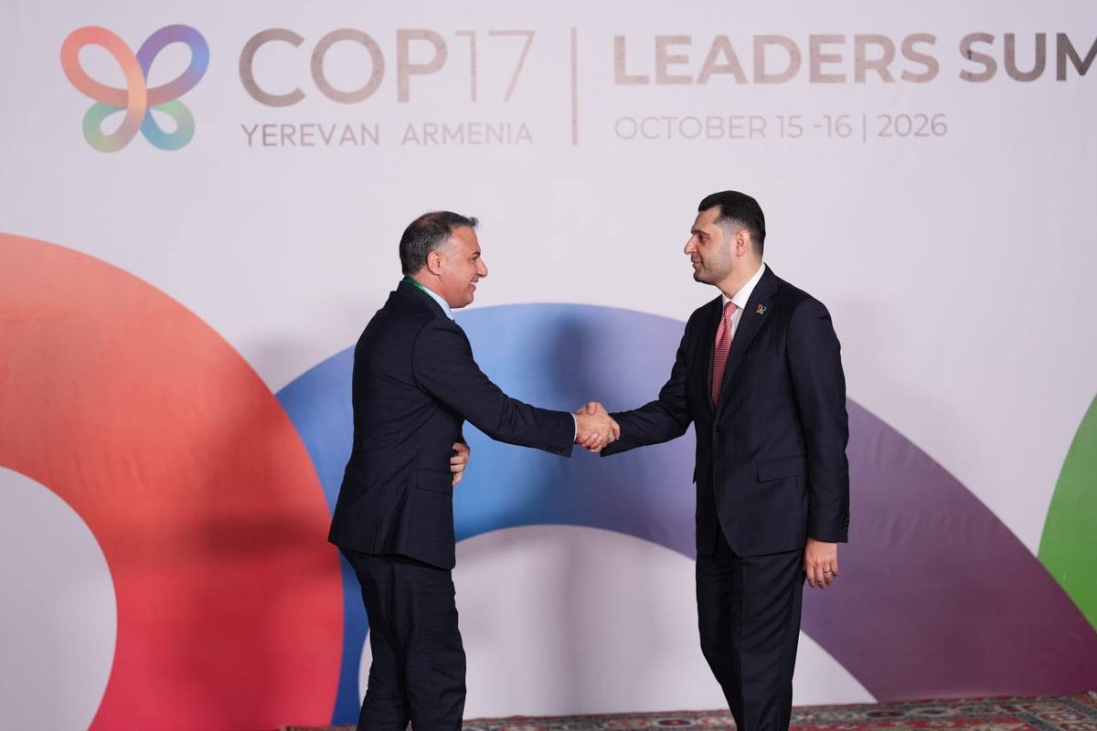 CyprusinArmenia's tweet photo. Քրիստոս Սենեկիսը մասնակցում է 🇦🇲առաջնորդների գագաթնաժողովին՝ ներկայացնելով Կիպրոսի նախագահին և վերահաստատելով հանձնառությունը կենսաբազմազանության համաշխարհային պաշտպանությանն ու պահպանմանը՝ ընդառաջ COP17-ին։

@Christodulides 
@CyprusMOA1 
@CyprusMFA 
@MFAofArmenia https://t.co/PZq8IGt0ed