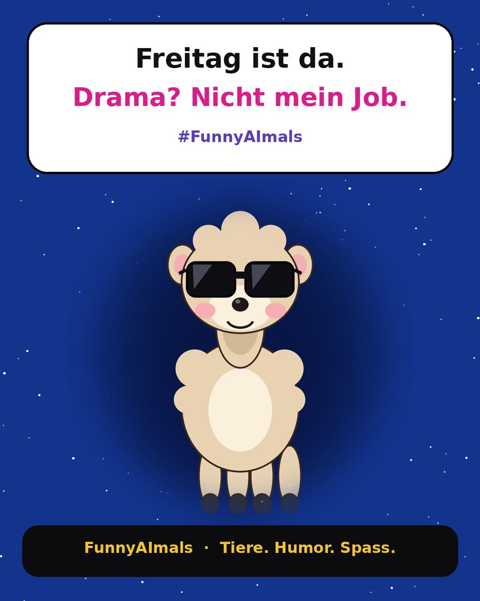 Cod3Artstudio's tweet photo. Wer lässt Drama heute auch draussen?

#FunnyAImals #TierMeme #AIMeme #Freitag https://t.co/fwDnzF0JgO