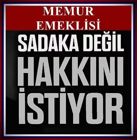 ahmetyarici31's tweet photo. ✅️Emekli Memura ne şartlarda maaş bağlandığı hangi oranda zam verileceği kanunda bellidir
✅️ Buna rağmen Emekli Memura kanuni hakkı verilmiyor #BuNeyinBedeli
✅️3 yıldır #EmekliMemur a verilmeyen Kanuni Hakkı SEYYANEN derhal verilmelidir
@Akparti
@MHP_Bilgi
@RTErdogan https://t.co/EEkKXqiXdr