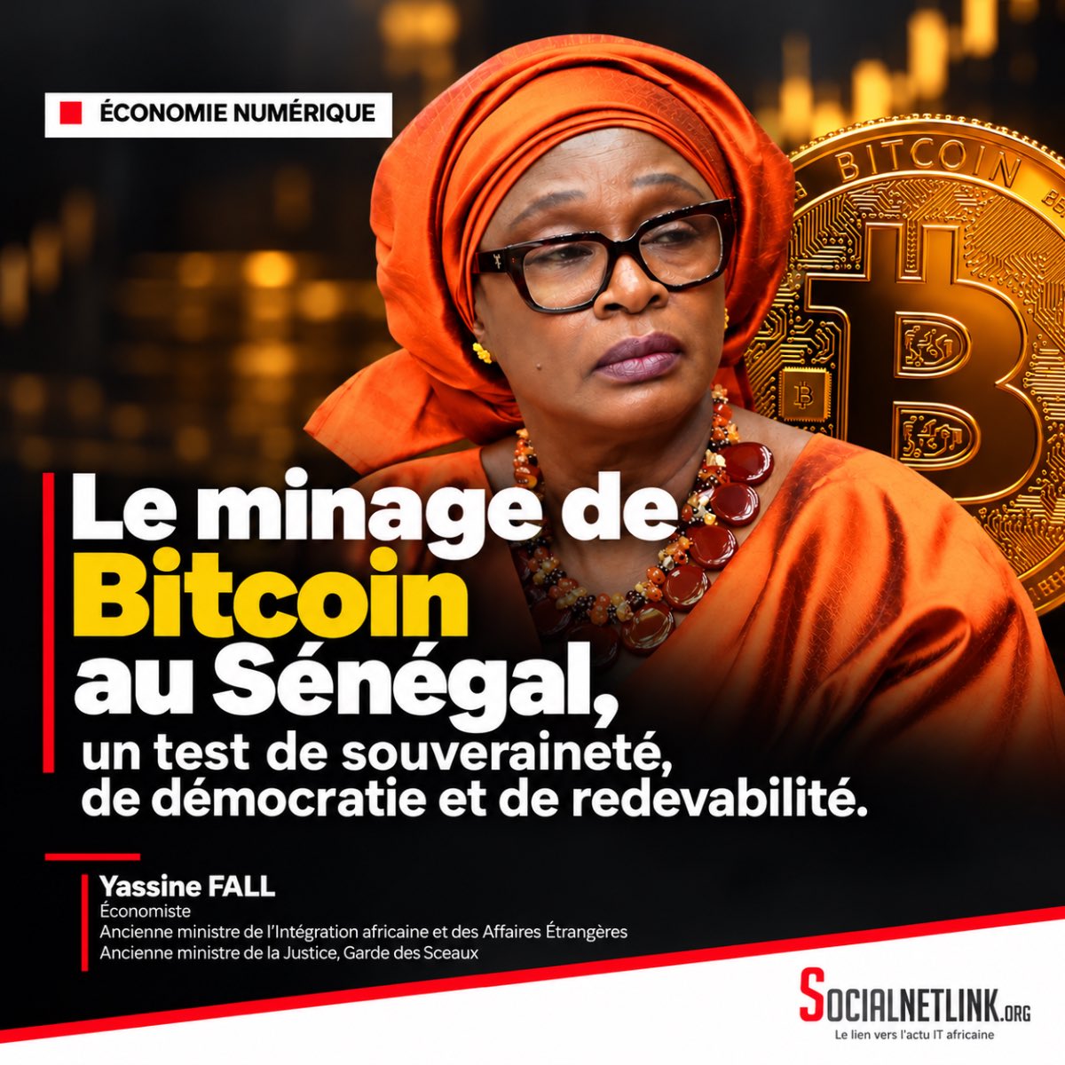 SocialNetLink's tweet photo. Le #Sénégal doit à la fois alléger une dette très lourde et apporter l’électricité à des milliers de villages. 
Un projet de minage de #Bitcoin est présenté comme une manière de répondre aux deux défis. Avant d’y voir une solution, il faut savoir ce qu’il engage, qui l’a décidé et qui en rendra compte.
De quoi parle-t-on ?

https://t.co/9qFzb3kecs #Crypto #Afrique