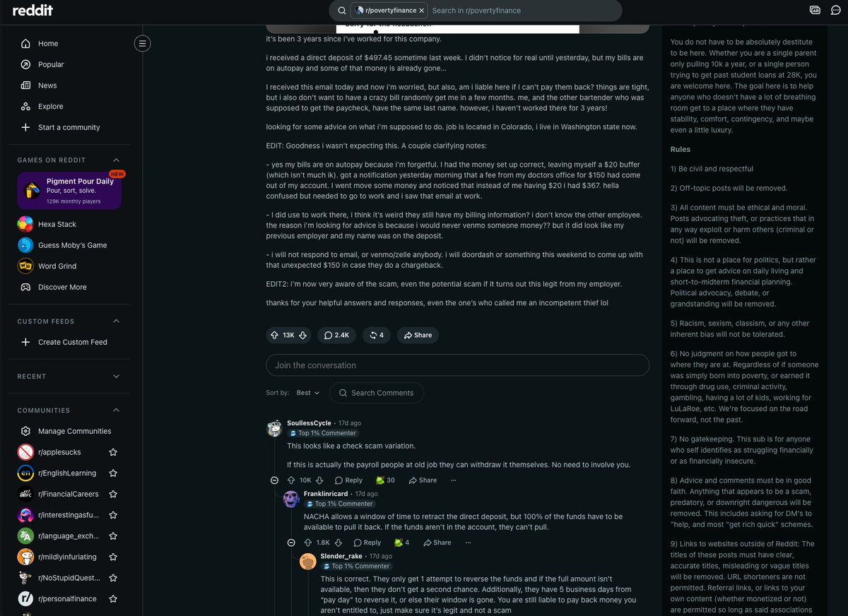 Lemonfnc's tweet photo. Why I Use Reddit to Learn English

I want to share something that's been really helpful for my English learning: Reddit.

Here's how I'd recommend getting started:

1.Sign up for Reddit. It's free.

2.Find some communities (subreddits) you're interested in. There are tons of them.

3.Browse posts about things you actually care about.

4.Most importantly, read the comments. Seriously, that's where the good stuff is. You get to see how native speakers actually talk to each other, how they joke, argue, explain things, and share their experiences.

5.If you're new to Reddit, here's my advice: Don't rush into posting or commenting. Read at least 50 posts and go through the comment sections first. Get a feel for how people communicate.

So why Reddit?
For me, it's pretty simple.
When you're learning English from textbooks, you're usually reading conversations that someone made up for you. They're useful, sure, but they're not always how people talk in real life.

Reddit is different.
People are talking about pretty much everything here. Their jobs, relationships, money, technology, politics, or just random things that happened to them today.
And the comments are often more interesting than the 
posts themselves.

Of course, Reddit has its fair share of bots, spam, and nonsense. But there's still a lot of genuine conversation happening here, and that's what I love about it.
The best part is that you can actually join in.

Once you feel comfortable, try leaving a comment or asking a question. Someone might reply, disagree with you, correct you, or share a completely different perspective.

That's real communication. You're not just memorizing English anymore. You're actually using it.
And you don't have to talk about boring textbook topics, either.

If you like finance, talk about finance. If you're into AI, find people who are into AI. Whatever you're interested in, there's probably a community for it.

You might even make some friends along the way.
I think that's something a lot of language-learning methods miss. You need a reason to use the language, not just a reason to study it.

I don't want to spend hours memorizing sentences like "Where is the nearest post office?" when I could be reading interesting discussions and talking to people from around the world.

For me, learning English shouldn't feel like homework or some kind of punishment.

I want to use English to do things I already enjoy doing.
And that's why I like Reddit.