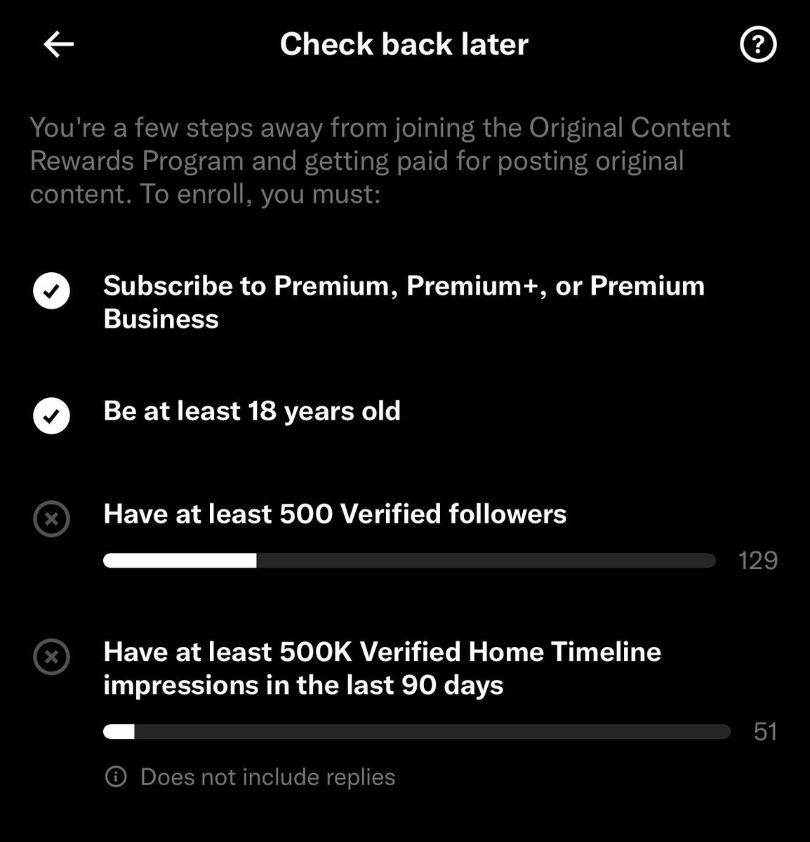Nicolodeon0412's tweet photo. 129/500 verified followers 🥹

Thank you sa lahat ng nag-follow! Konti na lang mag 150 na!

Road to 150 naman tayo today? Let's go! Follow back lahat! https://t.co/atJC9WZqNa